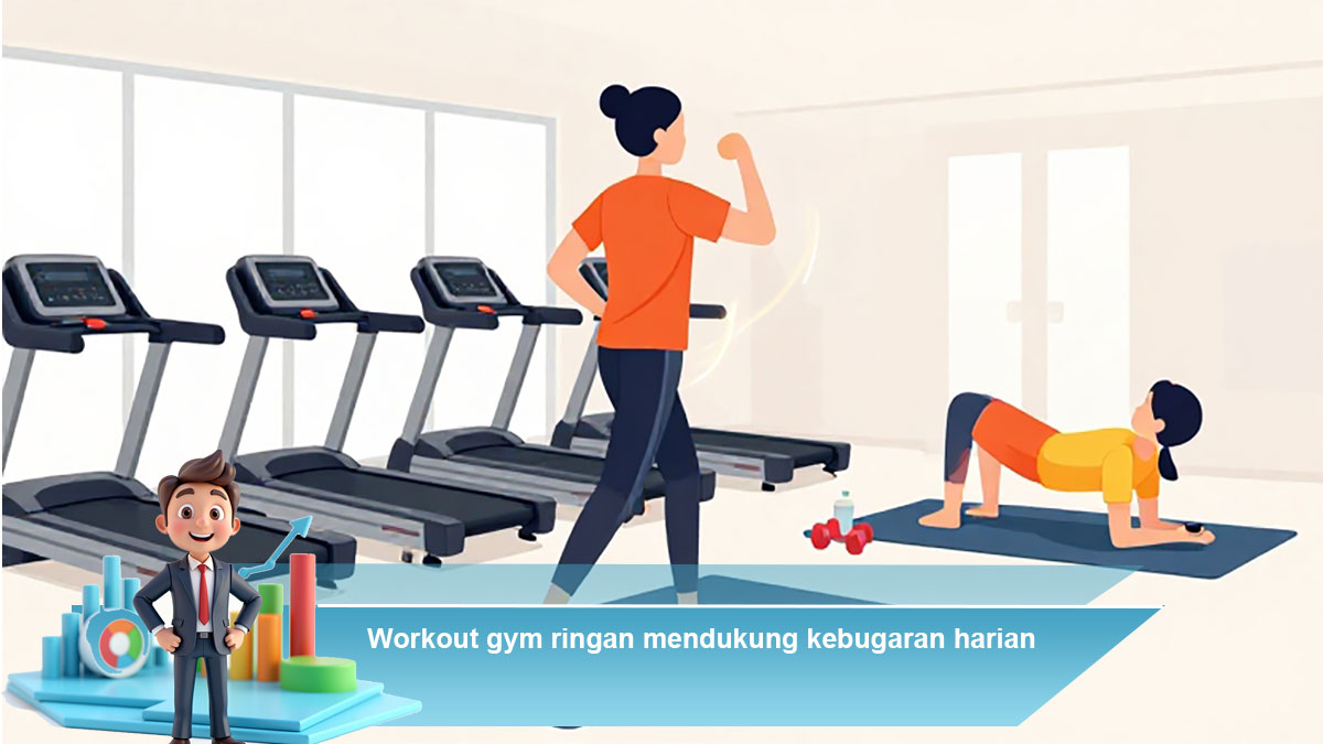 Workout-gym-ringan-mendukung-kebugaran-harian