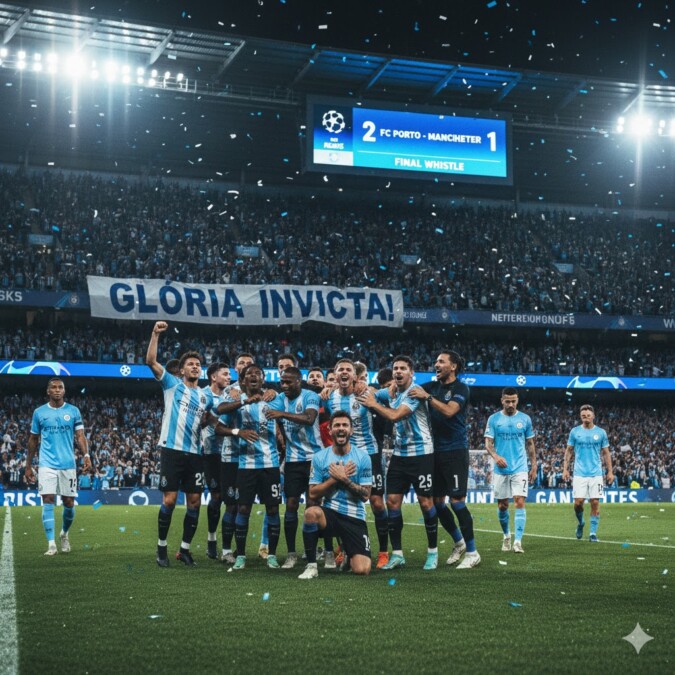 Kejutan Besar Liga Champions Klub Asal Portugal Singkirkan Juara Bertahan Manchester City