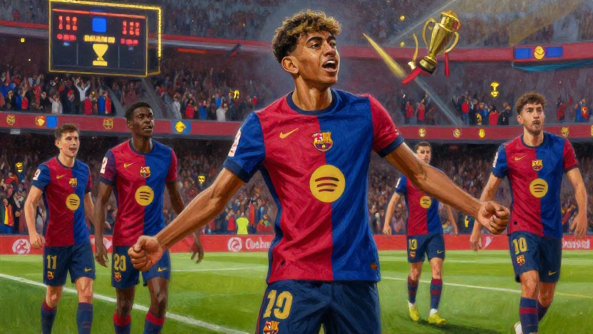 Rekor-Baru-Lamine-Yamal-Bersama-Barcelona-Di-Kompetisi-Liga-Spanyol-Pekan-Ini