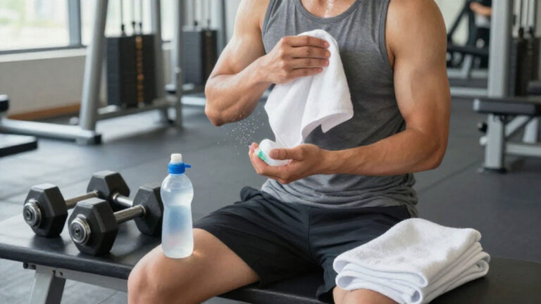 Tips-Mengatasi-Masalah-Bau-Badan-Saat-Sedang-Melakukan-Latihan-Di-Gym